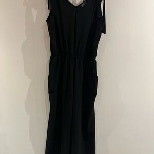 ICHI cute Black Sleeveless jumpsuit